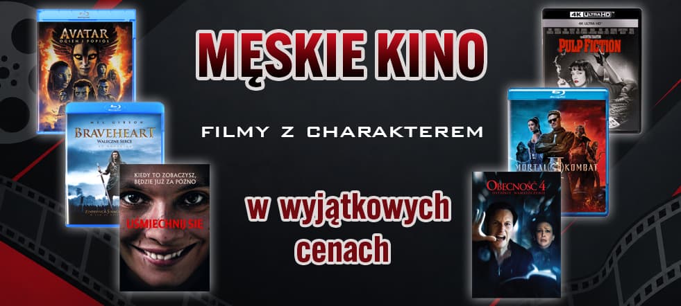 Męskie kino w wyjątkowych cenach