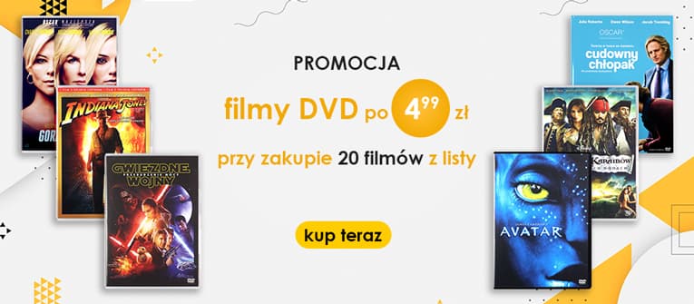Skorzystaj z promocji na filmy DVD!